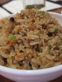 A picture of Fried Rice (leftover rice).