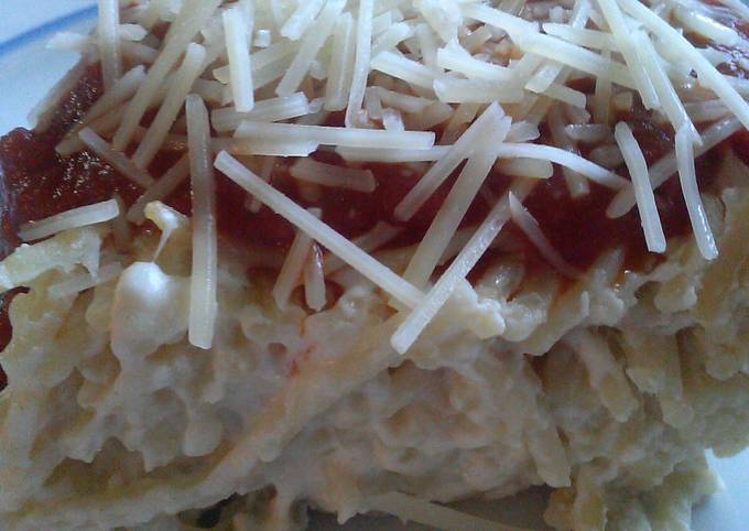 Simple Way to Prepare Homemade &#34; Creamy Baked Spaghetti Casserole &#34;