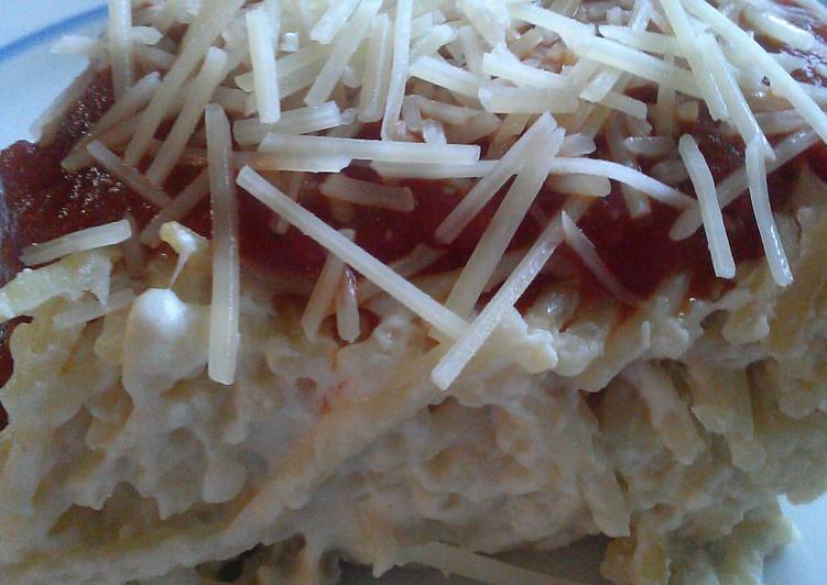 &quot; Creamy Baked Spaghetti Casserole &quot;