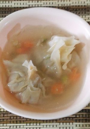 Foto resep Pangsit Ayam Kuah MPASI 1 tahun non MSG