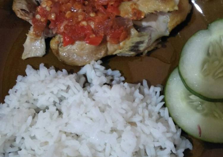 Ayam Penyet Mudah