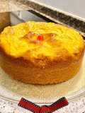 Bizcocho con crema