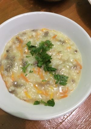 Foto resep Bubur daging sapi
