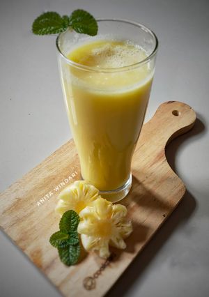 Foto resep Nanas Smoothie
