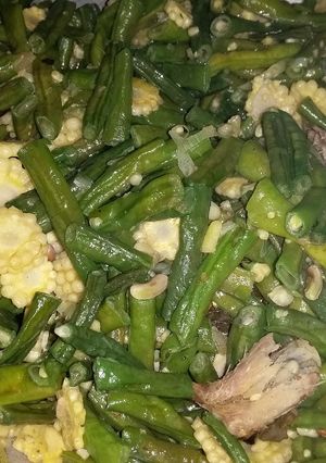 Foto resep Oseng kacang panjang dan kuncung (jagung muda) 😋