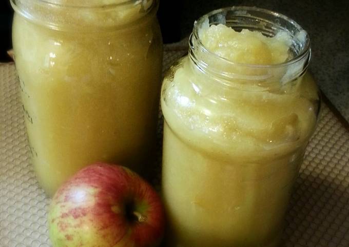 Home made applesauce