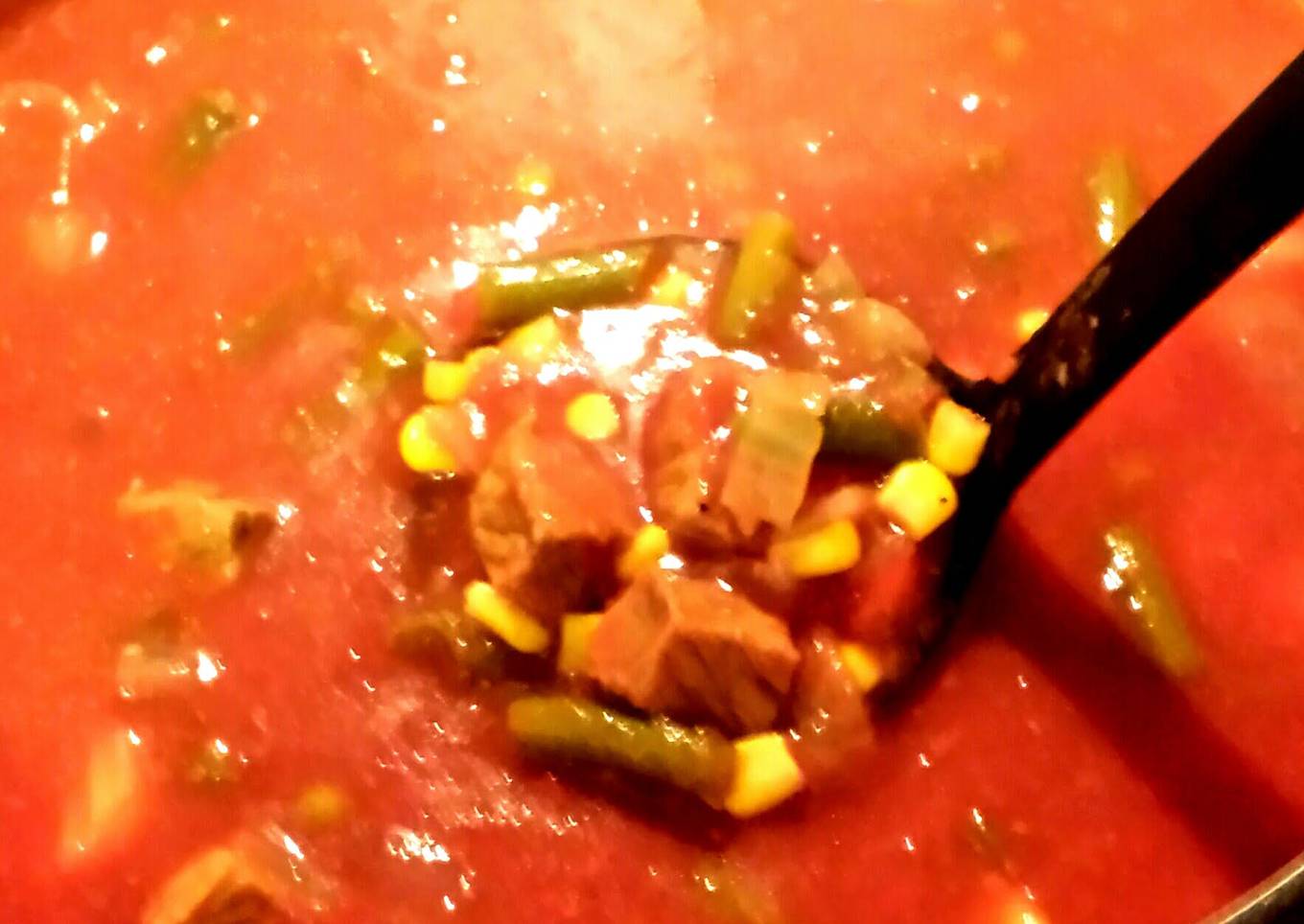 My father's vegetable soup