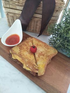 Foto resep Roti Gandum Telur (Sarapan)