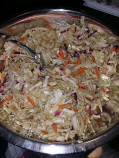 A picture of Asian Honey Cabbage Salad.