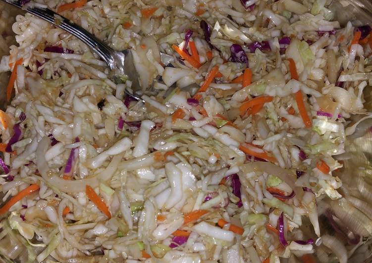 Asian Honey Cabbage Salad