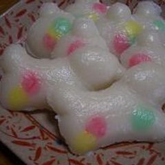 A picture of Mochi for the Doll's Festival.