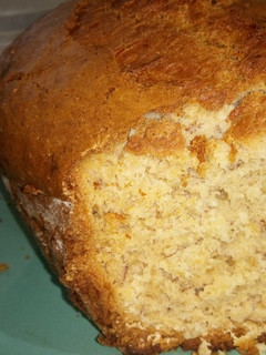 Una foto de Budín de banana fácil