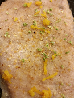 A picture of Monster Energy Pork Chops.