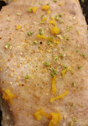 A picture of Monster Energy Pork Chops.