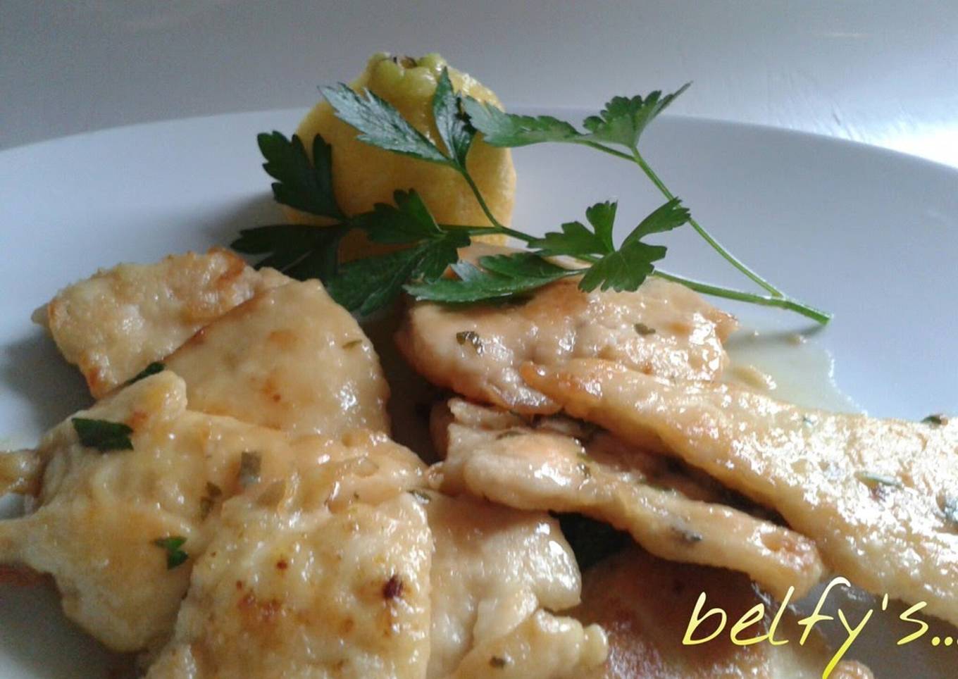 Steps to Make Homemade Easy Chicken Breast Lemon Sauté