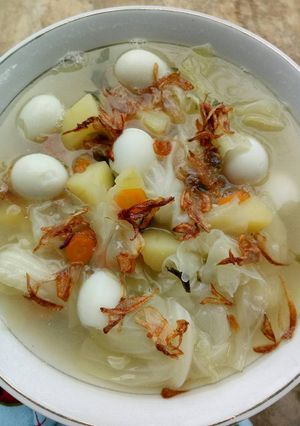 Foto resep Sop telur puyuh