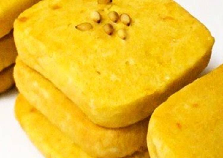 Kabocha Cookies with Aromatic Sesame
