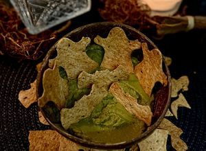 Foto principal de Fantasmas de trigo (Nachos de tortilla/Fajita) - Adviento Halloween