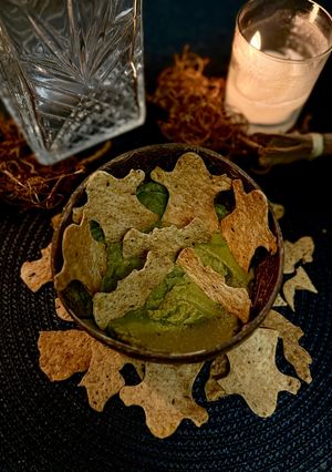 Una foto de Fantasmas de trigo (Nachos de tortilla/Fajita) - Adviento Halloween