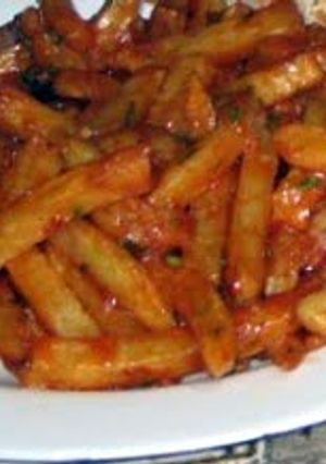 A picture of Masala chips.