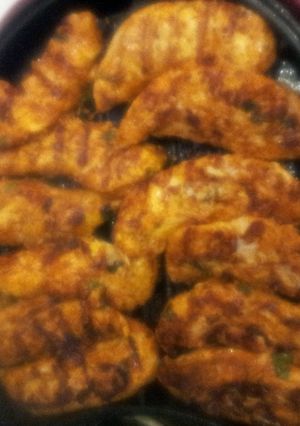 A picture of Southwest grilled chicken tenders.