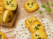 A picture of baked sweet potato