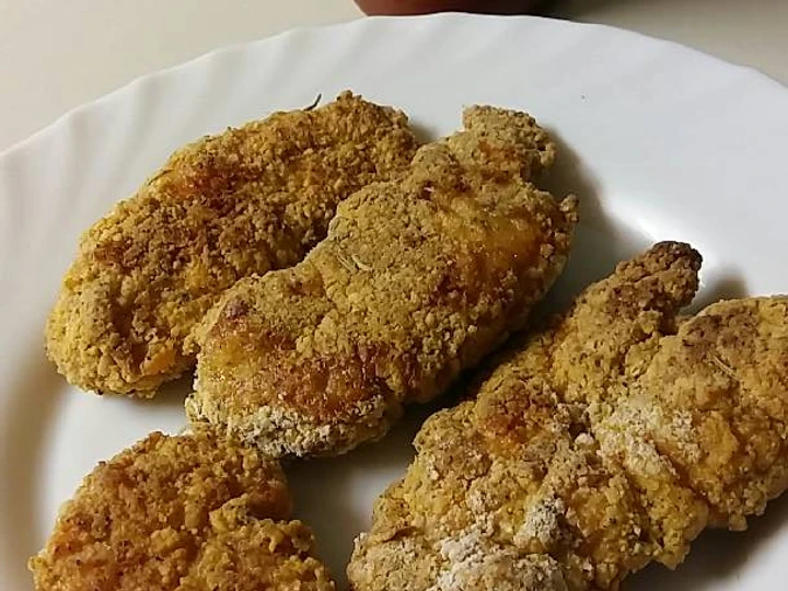 Cara Mudah Menyiapkan Resep Chicken fillet panggang lapis tepung almond yang Bisa Manjain Lidah Anti Ribet, Mantap Sekali