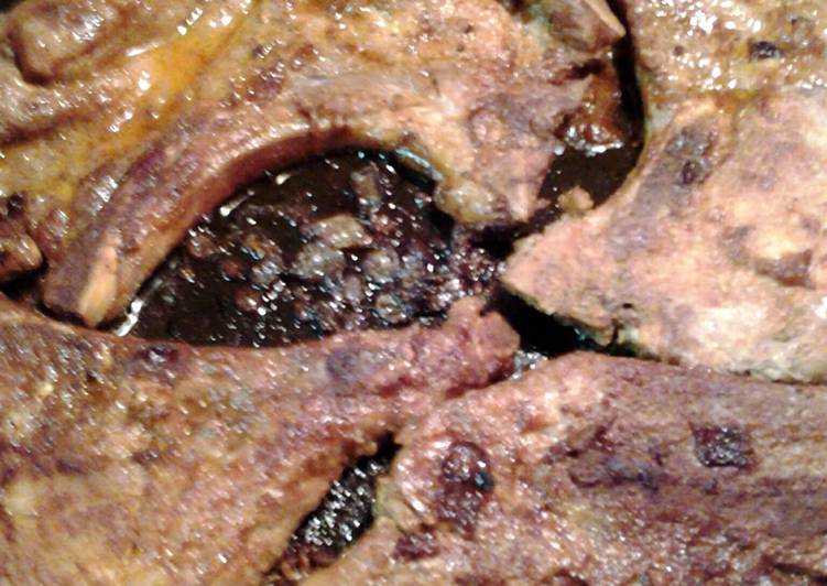 Recipe of Perfect paprika pork steak in wine