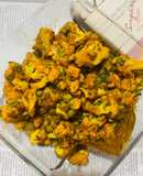 Govi Matar Masala (Cauliflower & green peas)