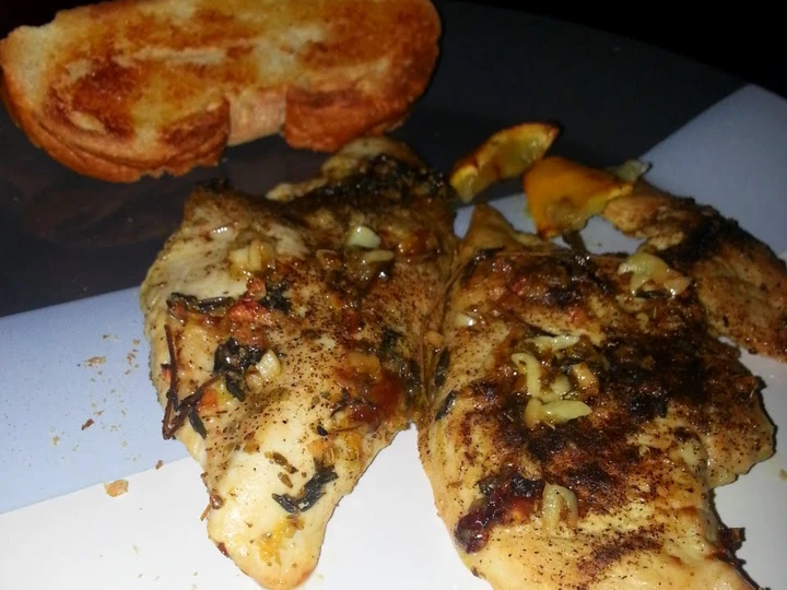 Easy Steps to Prepare Recipe Lemon chicken that is So Delicious, Tasty}