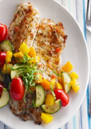 A picture of Italian Fish Skillet.