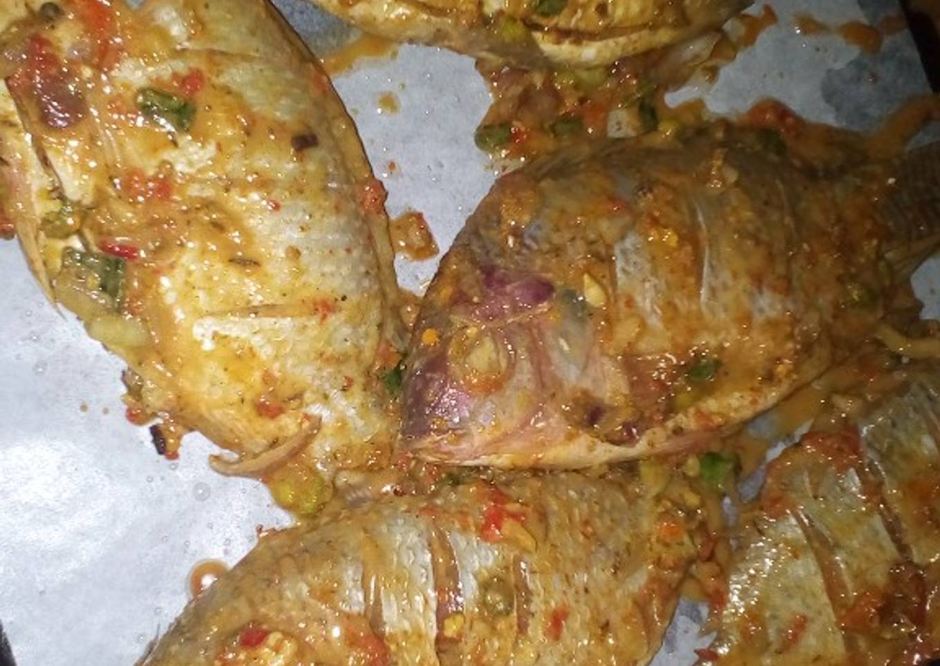 Grilled fish