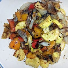 A picture of Grilled yellow squash.