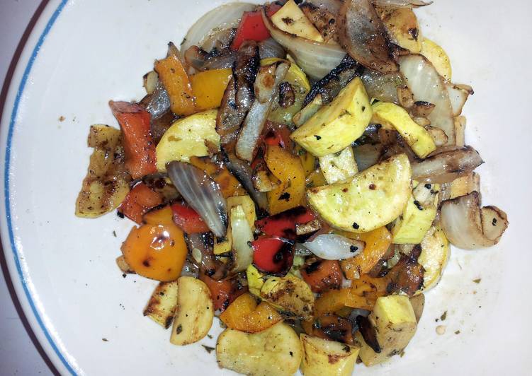 Recipe of Favorite Grilled yellow squash