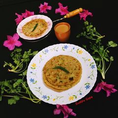 A picture of Aloo Paratha.