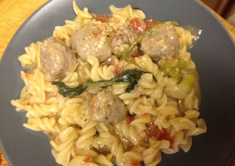 How to Prepare Any-night-of-the-week Sweet Italian Sausage One Pot Pasta
