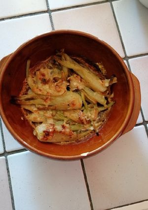 Une photo de Gratin de fenouil