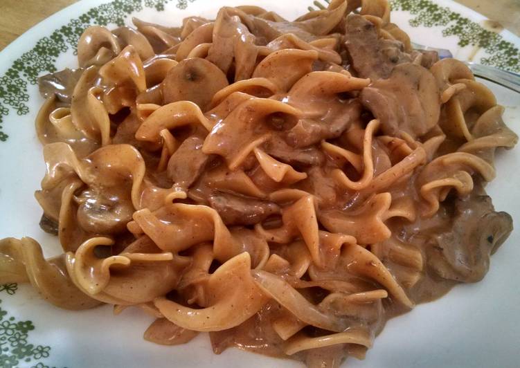 Simple Way to Prepare Perfect Beef stroganoff