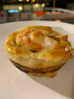 A picture of Stuffed Onions with Shrimp.