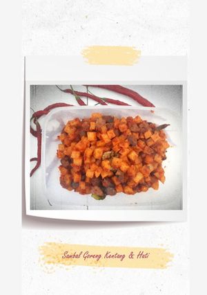 Foto resep Sambal Goreng Kentang & Hati (Pedas)