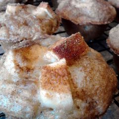 A picture of Mini Apple Banana Walnut Bread Muffins.