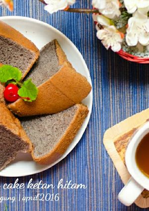 Foto resep Chiffon cake ketan hitam