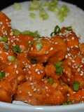 Filets de poulet sauce coréenne