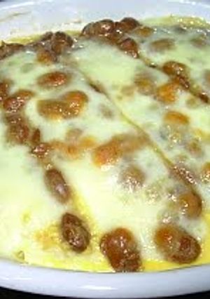 A picture of Tofu, Egg and Natto Gratin.
