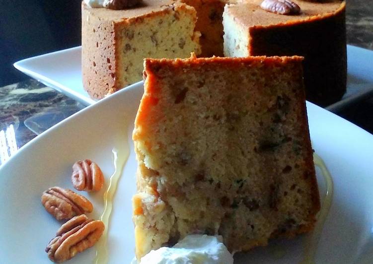 Steps to Make Super Quick Homemade Honey Nut Pound Cake