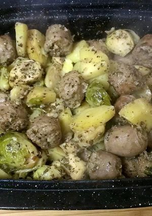 A picture of Italian Meat and Veggie Bake.