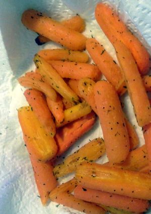 A picture of Carrot Fries.