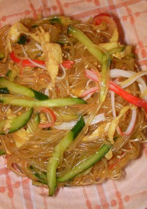 A picture of Simple Chinese Cellophane Noodle Salad.