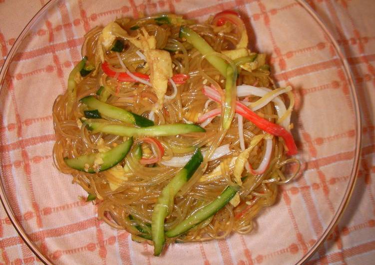 Steps to Make Homemade Simple Chinese Cellophane Noodle Salad