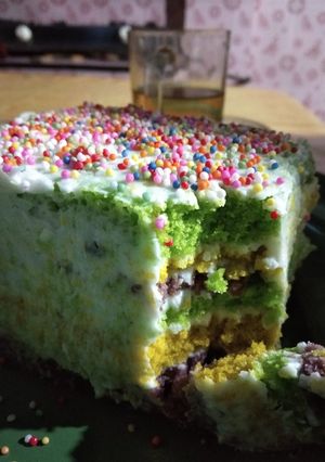 Foto resep Rainbow Cake